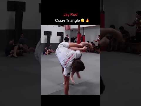Jay Rod insane triangle #bjj #jiujitsu #jiujitsulifestyle